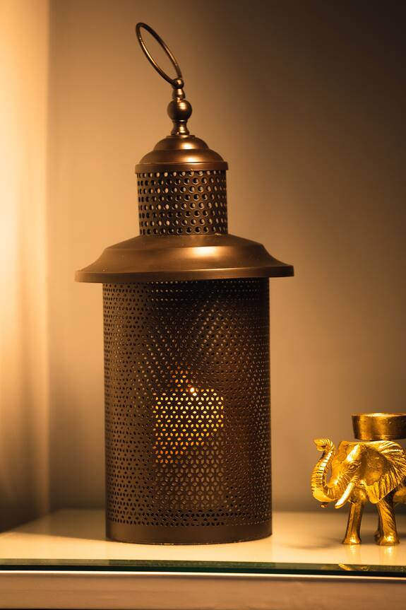 S.G. Home Metal Jali Lantern