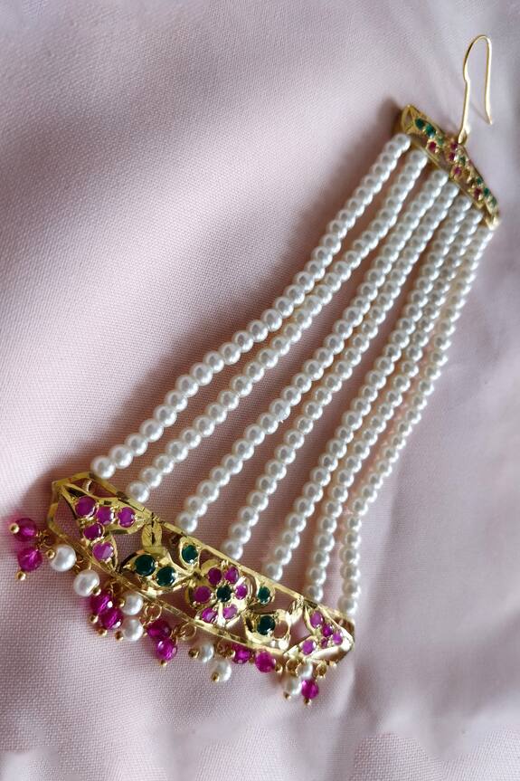 Devanshi Renu Jewels Multi Layered Embellished Passa