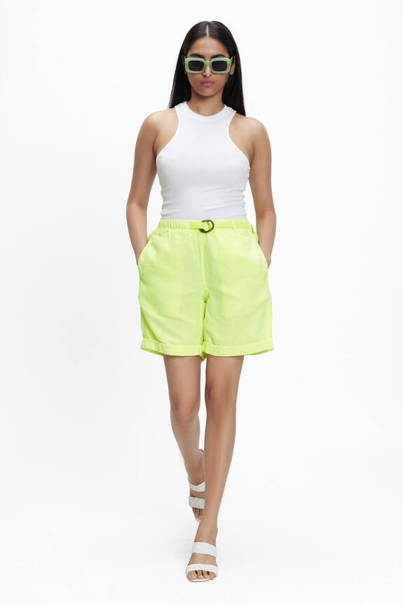 Terra Luna Linen Brunch Shorts