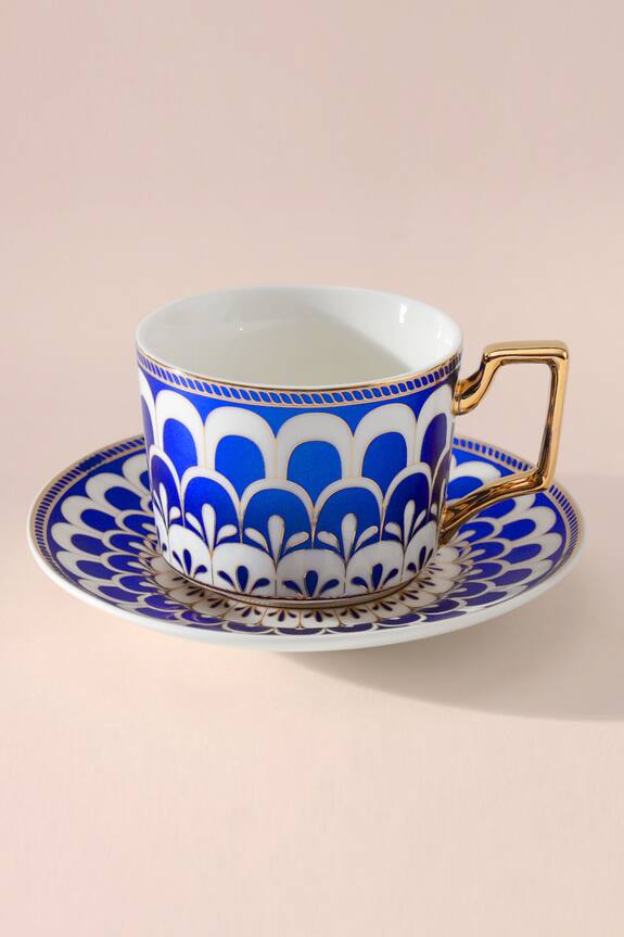 Table Manners Persian Garden Cup and Saucer Set