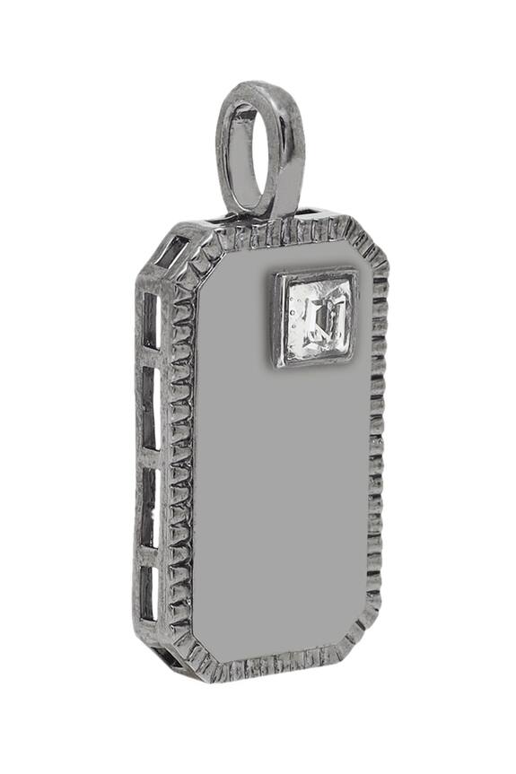 Esme by Aashna Dalmia Octagon Embellished Pendant