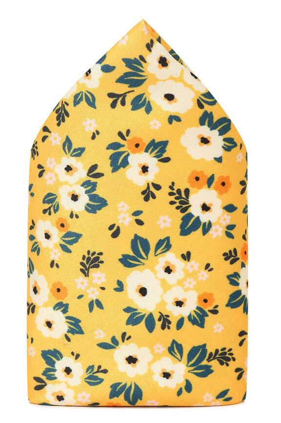 Tossido Garden Pattern Pocket Square