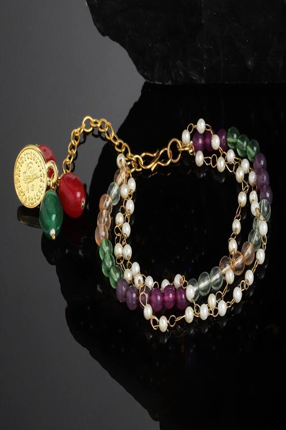 Dugran By Dugristyle Layered Pearl Bracelet