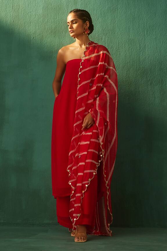 Aapro Rumi Tube Kurta Pant Set
