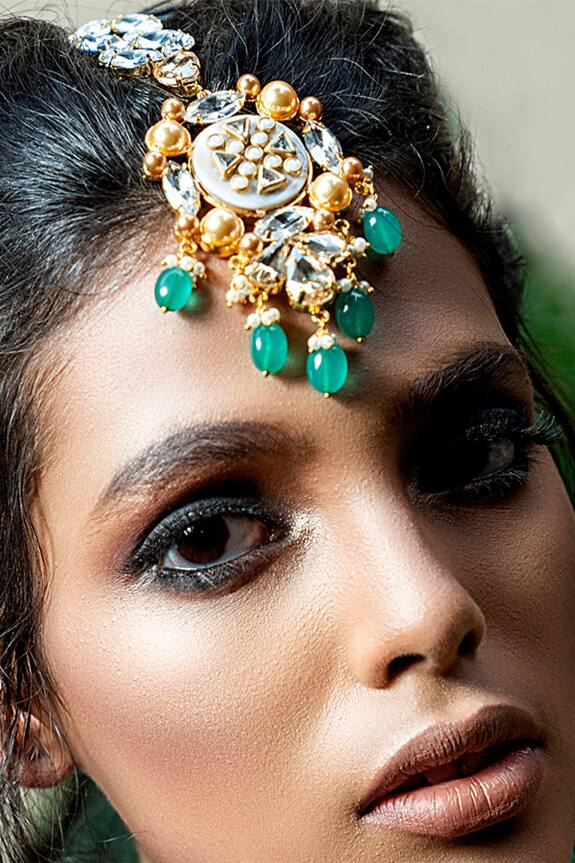 Bblingg Empress Handmade Embellished Maangtikka