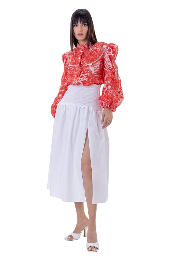 Gaya Lily High Slit Skirt