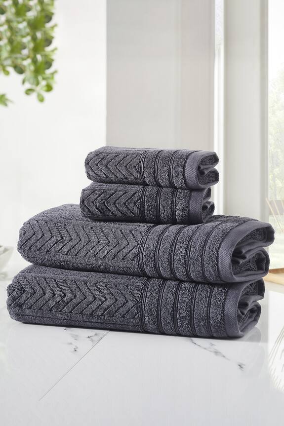 Houmn Placid Tufted Towel Set