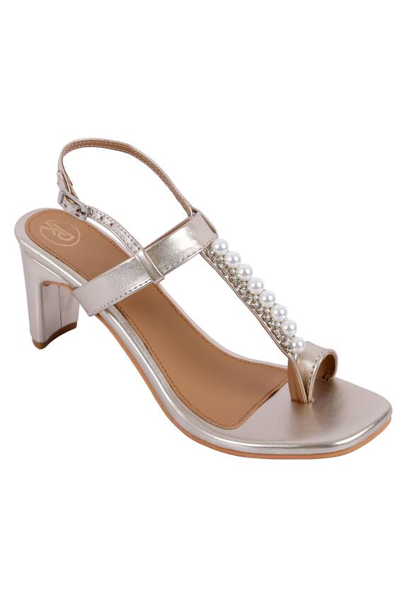 PREET KAUR Pearl Embroidered Heels