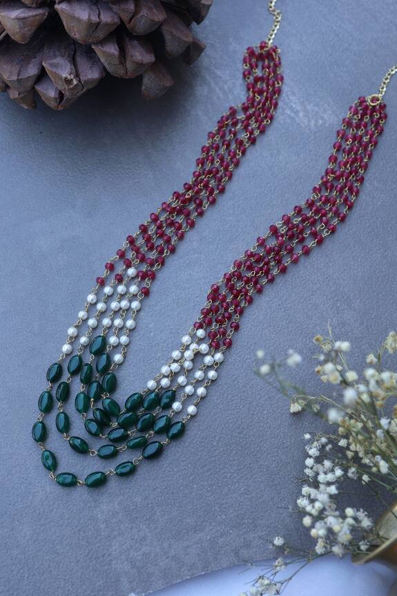 Phiroza Mya Multi Layered Necklace