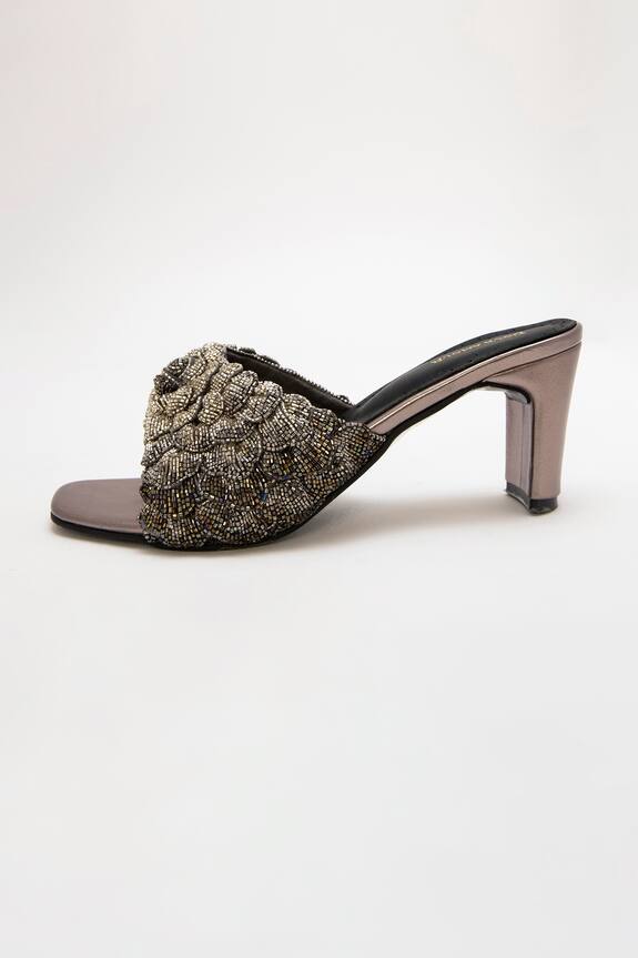 Doux Amour Matilda Belinda Peony Block Heels