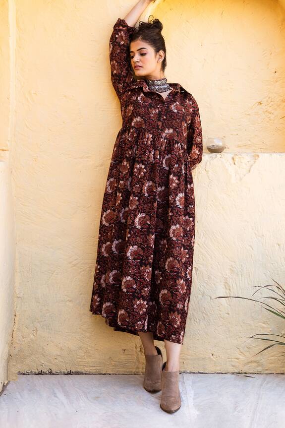 Gulabo Jaipur Zola Floral Print Dress