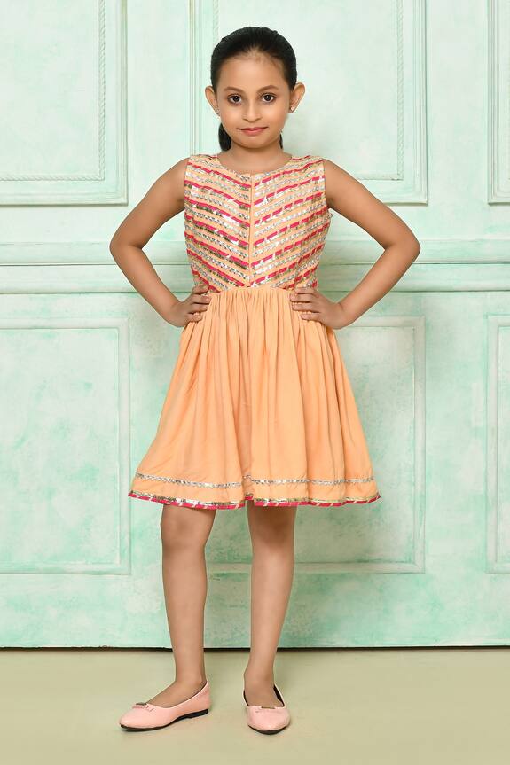 Banana Bee Camilla Fit & Flare Dress