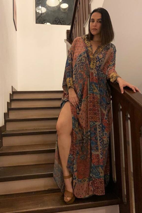 Nikita Mhaisalkar Printed Kaftan