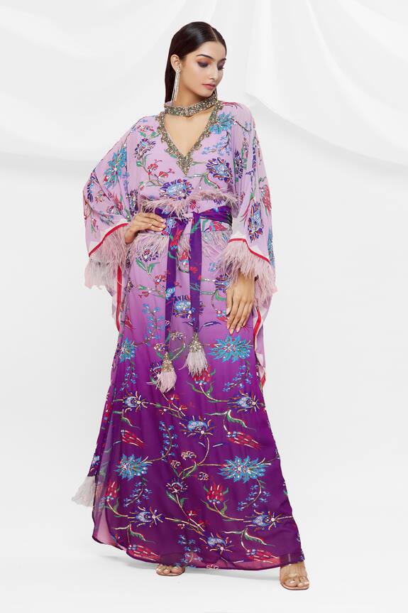 Pria Kataria Puri Floral Pattern Kaftan