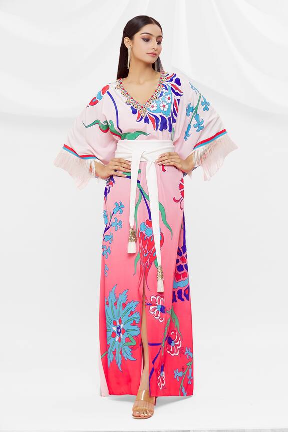 Pria Kataria Puri Floral Pattern Kaftan