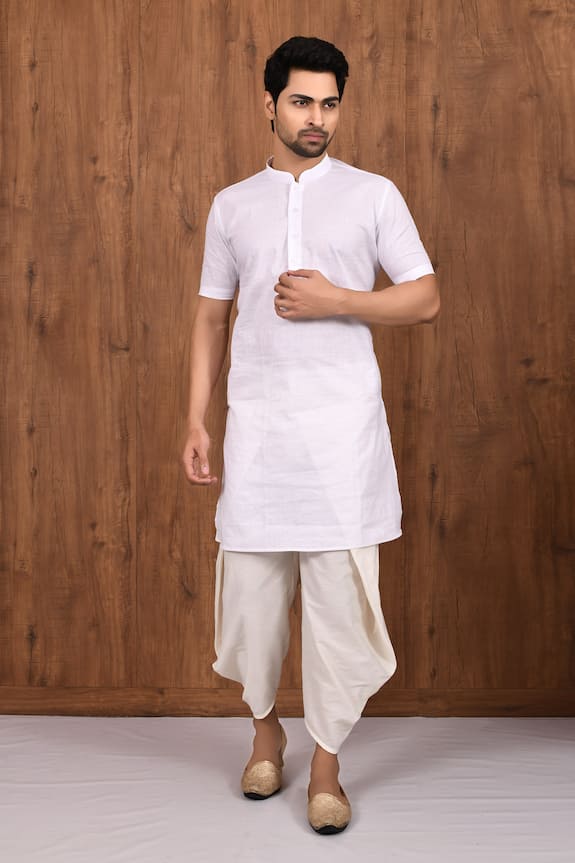 Arihant Rai Sinha Cotton Silk Draped Pant