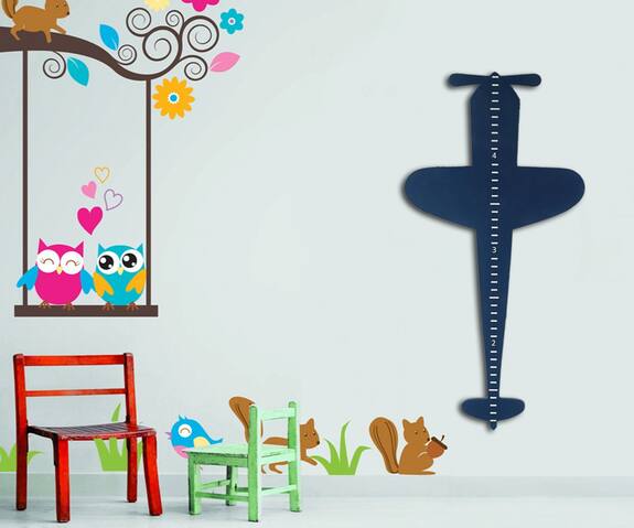 Pinch Of Pretty Airplane shape growth chart