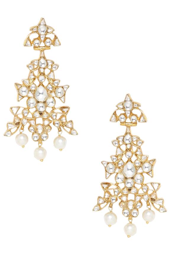 Astha Jagwani Crystal earrings