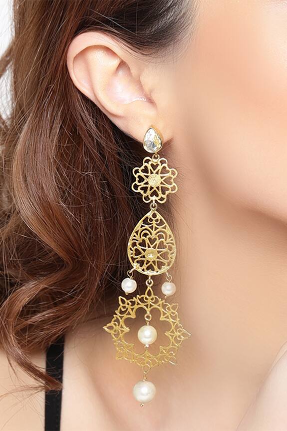 Astha Jagwani Bead earrings