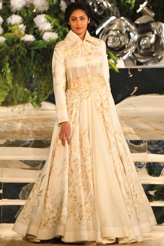Rohit Bal Embroidered long jacket