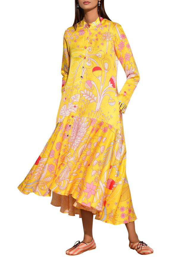 Swati Vijaivargie Floral Print Tunic