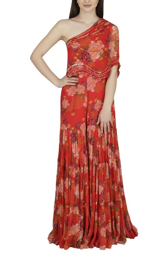 Julie by Julie Shah Floral Print Jumpsuit