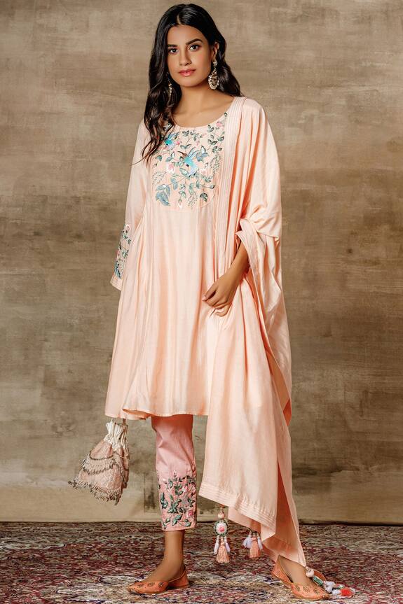 Ajiesh Oberoi Cotton Silk Kurta Set
