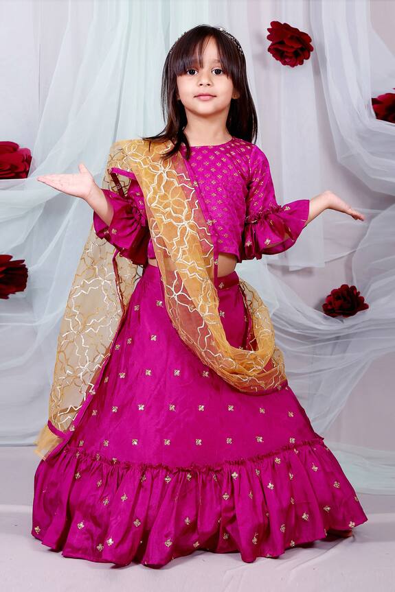 Kirti Agarwal - Pret N Couture Silk Lehenga Set