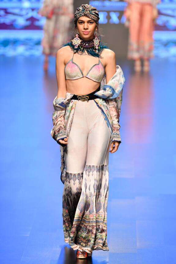 Rajdeep Ranawat Printed Flared Pants