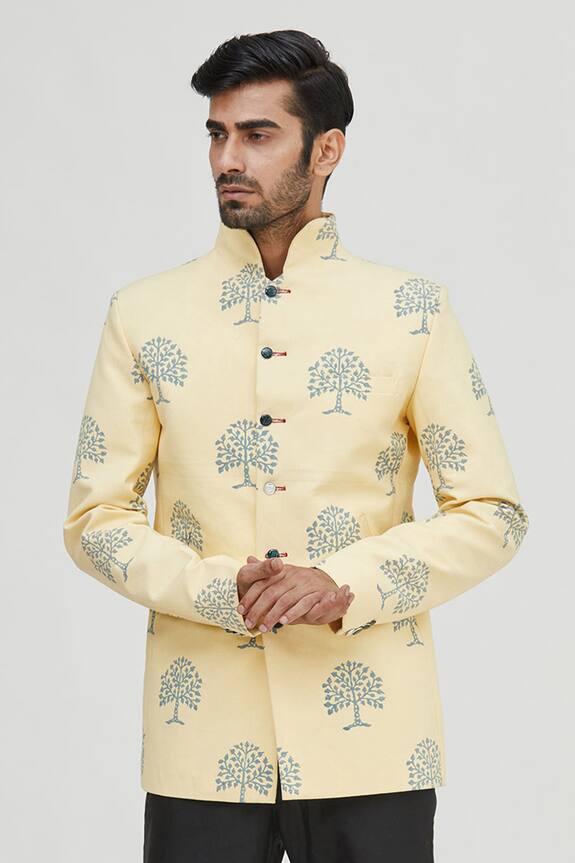 Gaurav Katta Printed Cotton Jacket