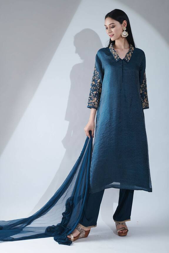 Asha Gautam Embroidered Kurta Set