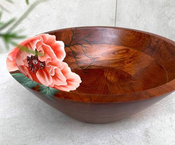 Floursha Handmade Hand Painted Bowl 