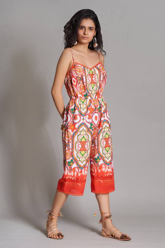 Payal Jain Ikat Print Jumpsuit