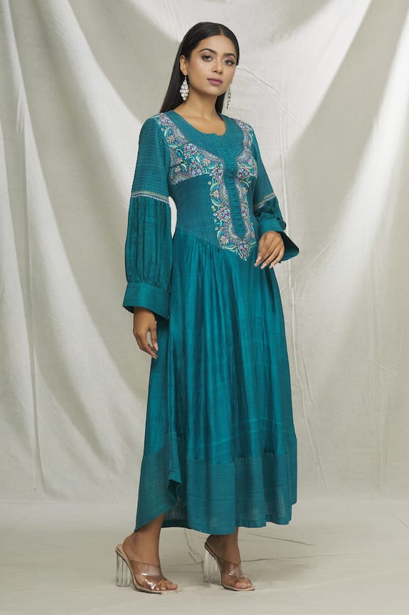Ibai Sozni Embroidered Dress