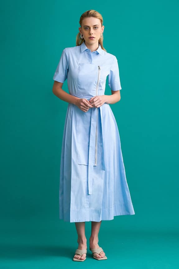 Notebook Bella Overlap Shirt Dress