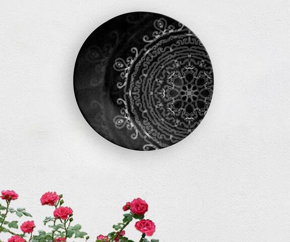 The Quirk India Mandala Decorative Wall Plate