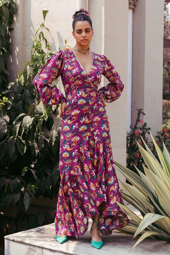 Jodi Shekhawati Silk Dress