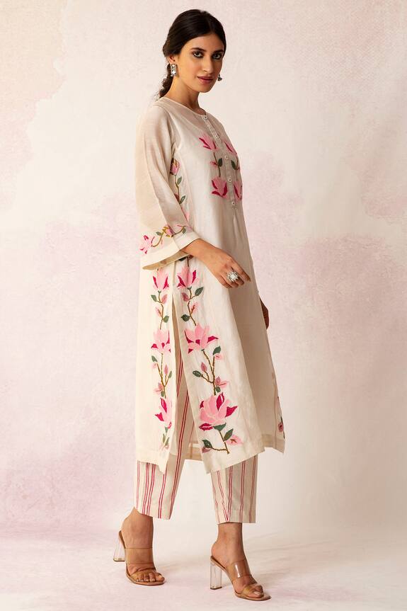 Shivani Bhargava Bahaar Stripe Pattern Straight Pant