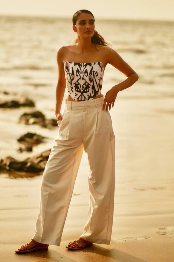 Ankita Dharman Theia Printed Corset