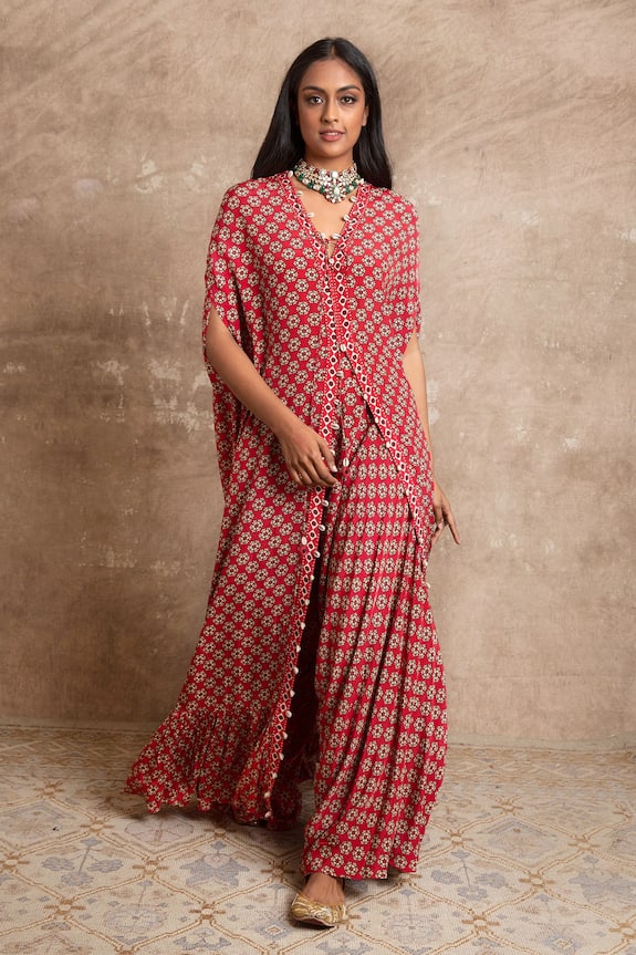 Arpita Mehta Floral Print Kaftan & Pant Set