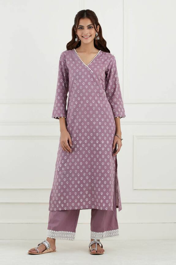 Tashee Floral Print Kurta & Pant Set