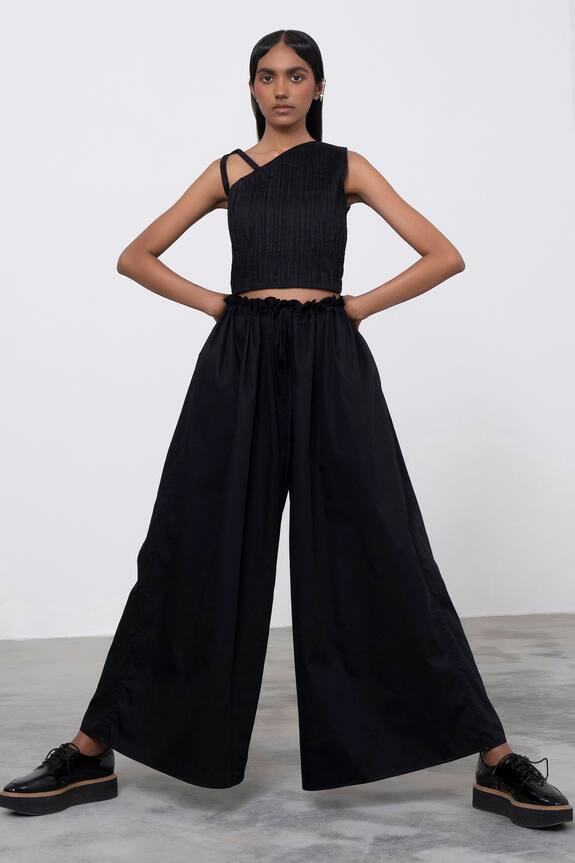 Corpora Studio Cotton Flared Pants