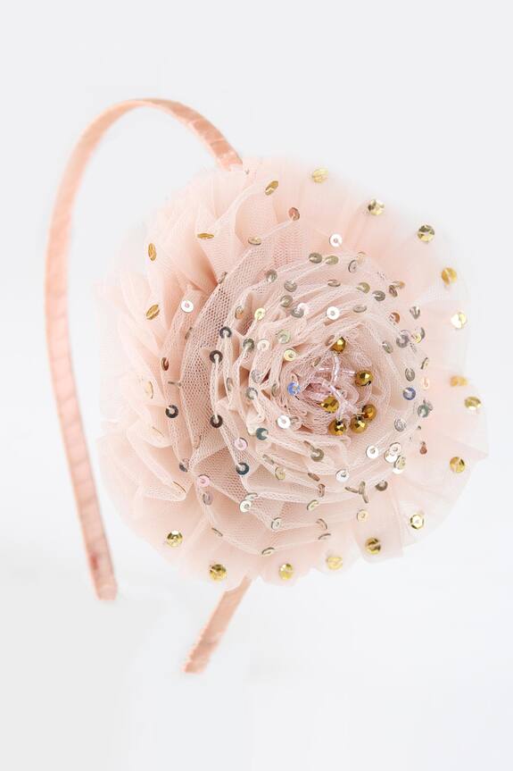 Choko Tulle Sequin Work Hairband