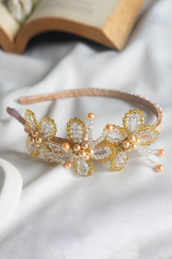 Choko Crystal Butterfly Hairband