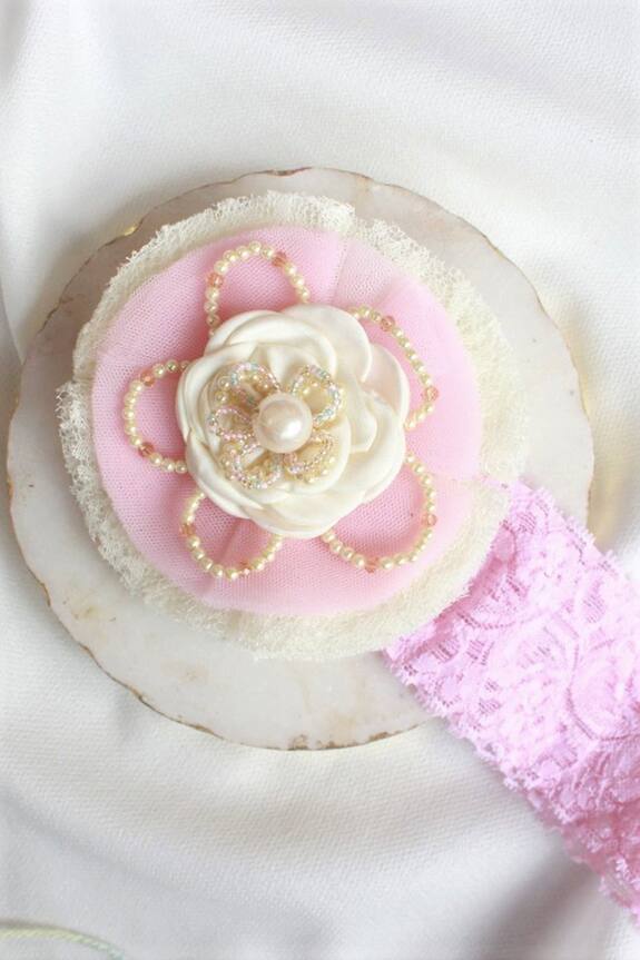 Choko Royal Efflorescence Lace Statement Hairband