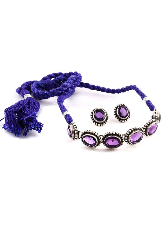 Noor Stone Embellished Choker