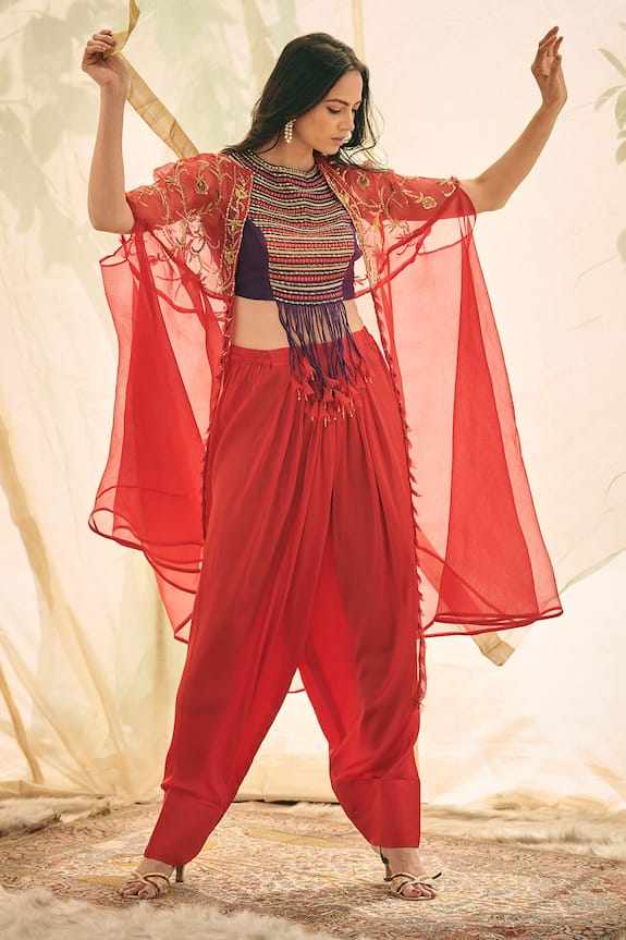 新品　パキスタン パンジャビ ドレス パーティー3pcs