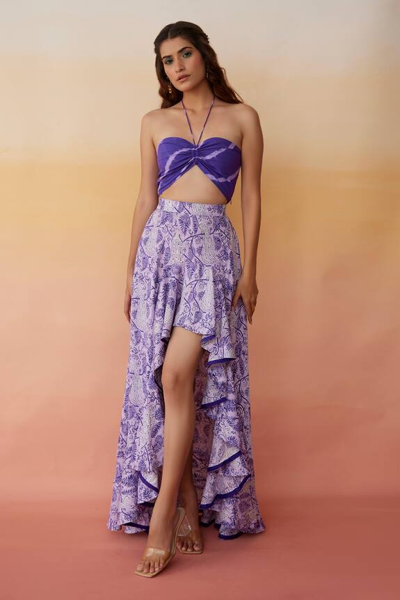 Aapro Sardinia Bustier Top & Skirt Set