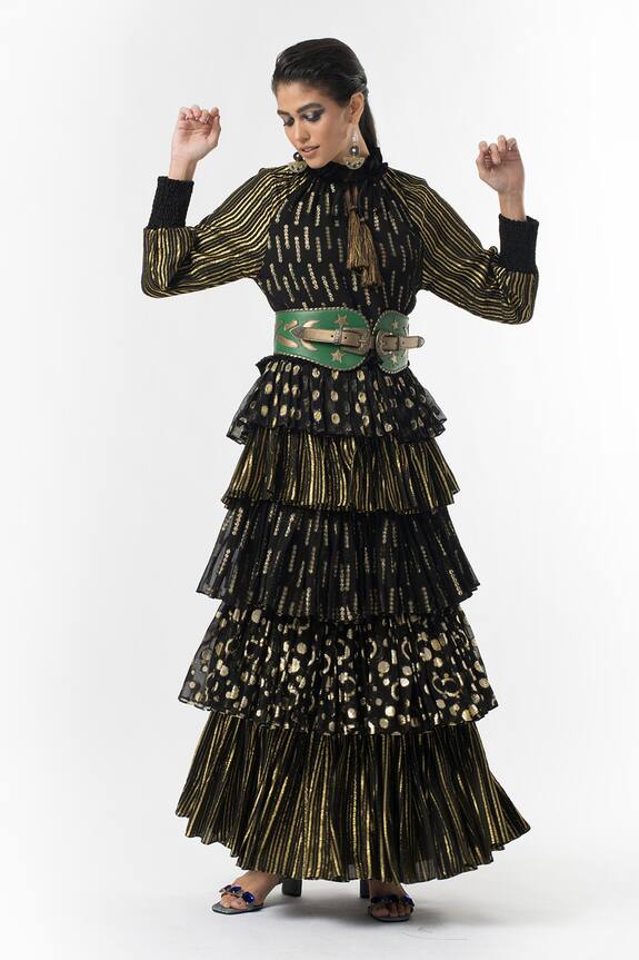 Rara Avis Tiered Maxi Dress