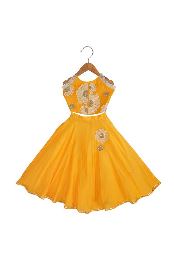 Mi Dulce An'ya Lehenga & Halter Neck Blouse Set